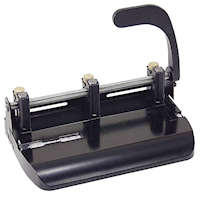 2-3 HOLE PUNCH, WITH LEVER HANDLE, OFFICEMATE, HEAVY DUTY, ADJUSTABLE, 32 SHEET CAPACITY MAIN